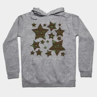 Modern Polka Dots - Light Camo Hoodie